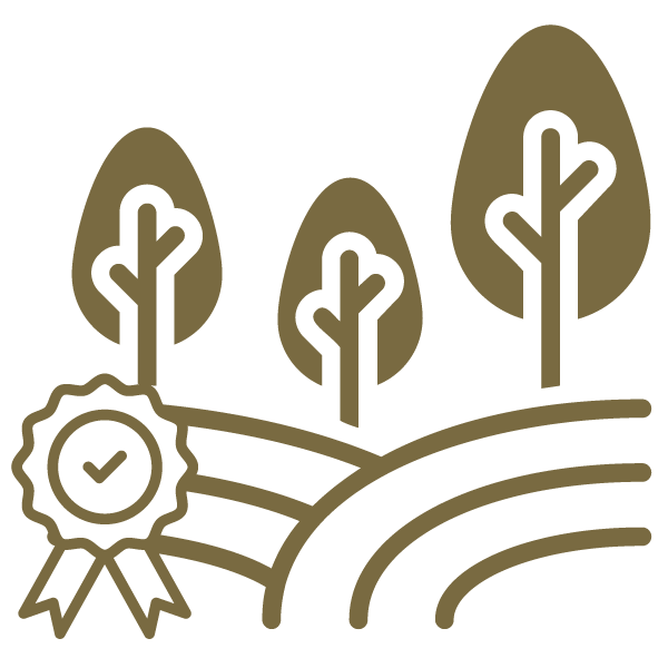 Certified green vineyards icon
